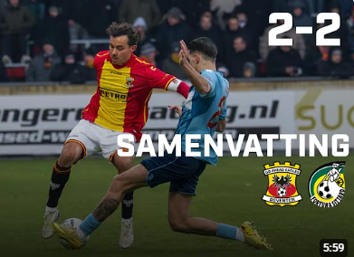 Samenvatting GA Eagles - Fortuna Sittard