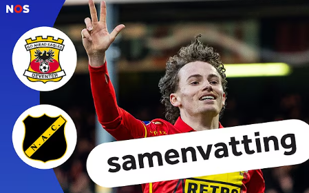 Samenvatting GA Eagles - NAC Breda
