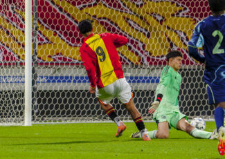 GA Eagles o17 verliest halve finale bekerwedstrijd